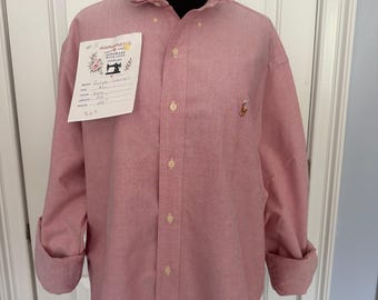Ralph Lauren ruffle button down shirt