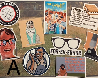 The Sandlot 9-pack of stickers