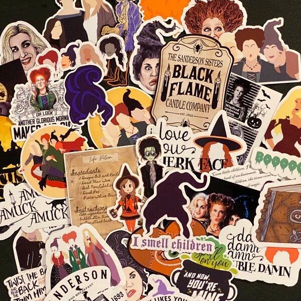 Hocus Pocus 10-pack of stickers