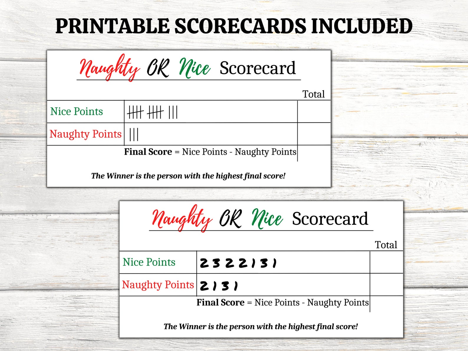 Printable Christmas Party Game, Adult Holiday Party Game, Christmas ...