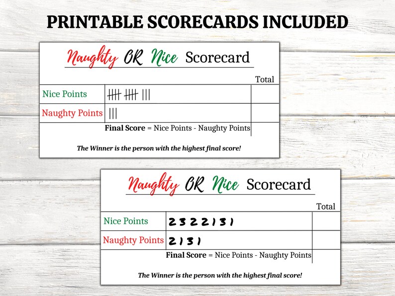 Printable Christmas Party Game, Adult Holiday Party Game, Christmas ...