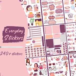 Everyday Digital Stickers , Everyday Life Stickers für Goodnotes , Daily Planner Stickers , Digital Stickers , GoodNote Stickers