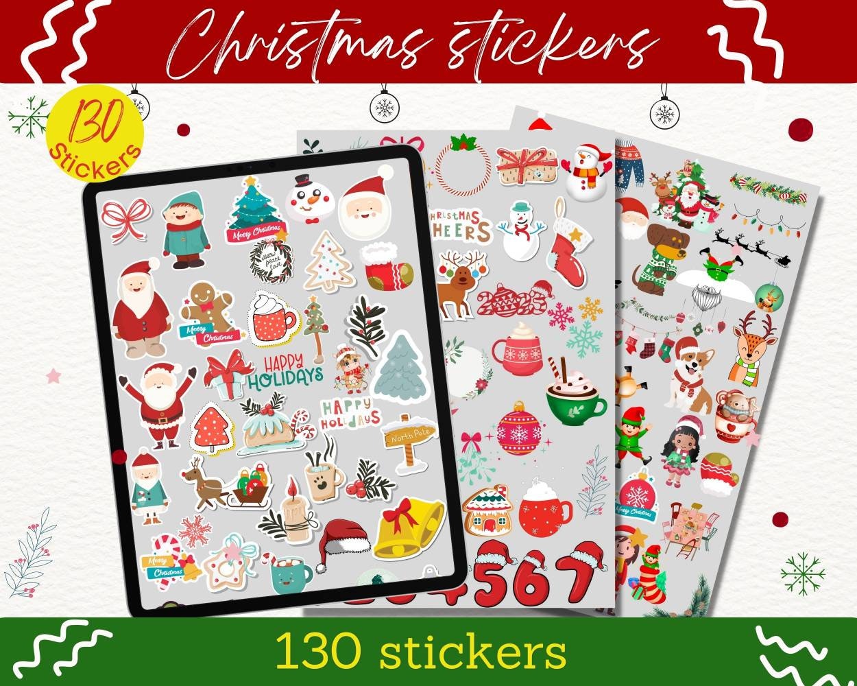 Holiday - Digital Stickers – Commit30
