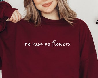 【新品】LARDINI NO RAIN NO FLOWER スウェット ラルディーニ クルーネッスウェット/コットンジャージー/NO RAIN NO