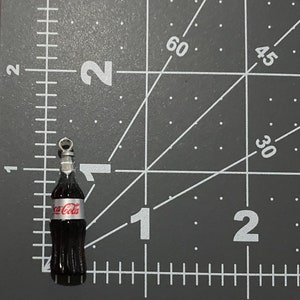 Résine 3D inspirée de Coca-Cola Noeud pour cheveux au centre, embellissement, embellissement pour album image 2