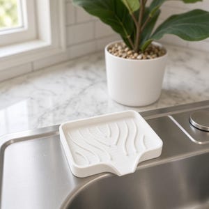 Sponge holder drain