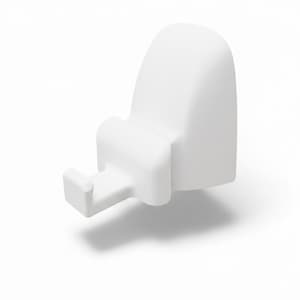 Mercedes Handtasche | No-Post-Kopfstütze | QS/EQE Sedan oder Suv | S-Klasse | C-Klasse | GKL Standard Hook White