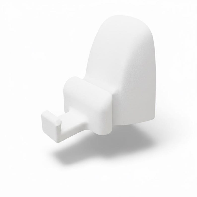 Mercedes Handtasche | No-Post-Kopfstütze | QS/EQE Sedan oder Suv | S-Klasse | C-Klasse | GKL Standard Hook White