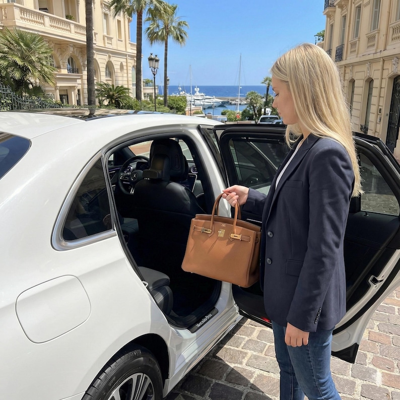 Mercedes Handtasche | No-Post-Kopfstütze | QS/EQE Sedan oder Suv | S-Klasse | C-Klasse | GKL Bild 15