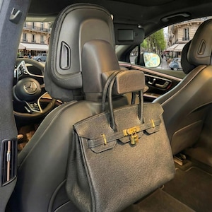 Mercedes Purse Hook | No-Post Headrest | EQS/EQE sedan or suv | S-Class | C-Class | GLC