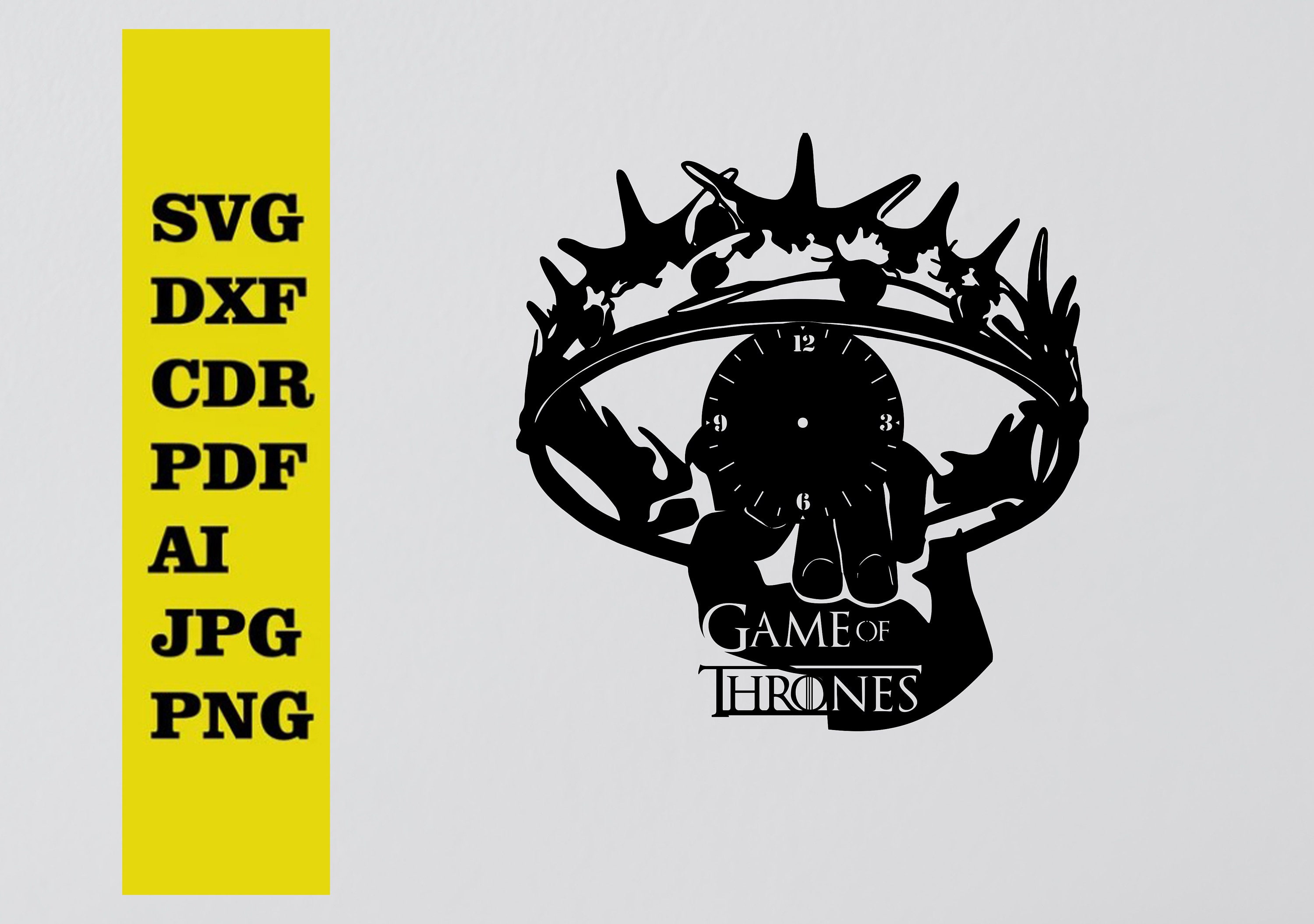 Game of Thrones Logo PNG vector in SVG, PDF, AI, CDR format