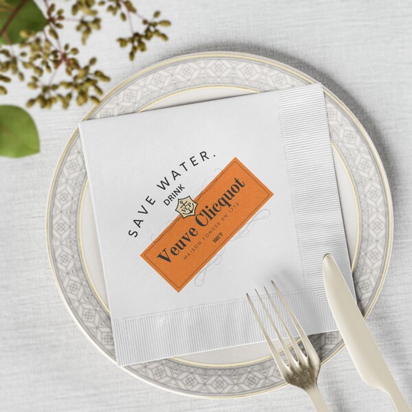 Funny Bridal Shower Cocktail Napkins Etsy