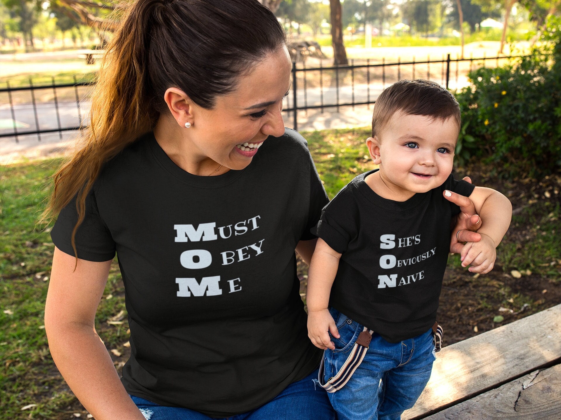 Mothers Day Matching Mom Son Shirts PERSONALIZED CUTE WHALES FIRST
