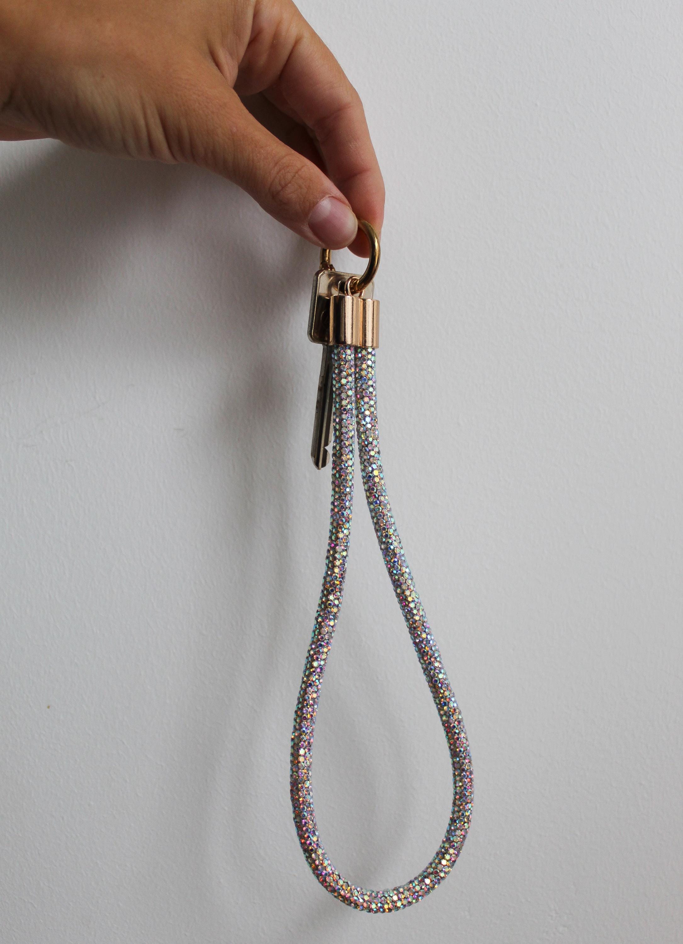 Dragonne Téléphone Perles Dragonne Téléphone 3 Pcs - Chaine Portable Perles Cœur, Anti-Glisse, Pour Femmes Filles Déco Mobile Femme