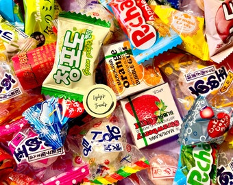 Asian Candy Bag | 20pc | Korean, Japanese, Chinese, Taiwanese Candy | Mystery Treat Bag