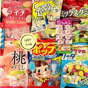 Asian Snack Box Japanese, Korean, Chinese, Taiwanese Mixed, Assorted Snacks and Sweets Mystery Treat Box Gift Box image 7