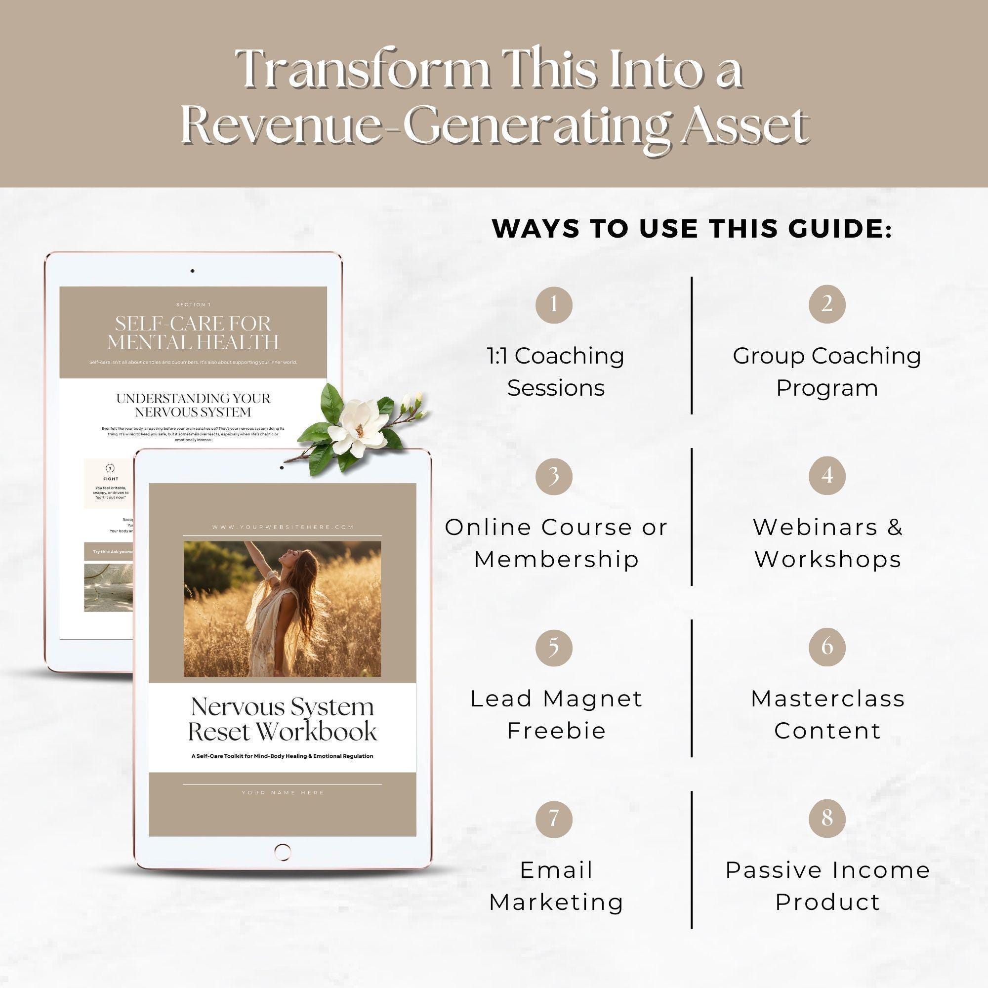 Nervous System Reset Workbook: Self-care Toolkit for Mind-body Healing ...