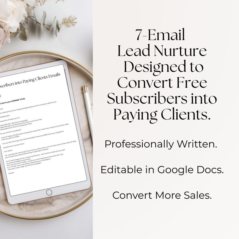 Welcome Email Sequence, Welcome Email Templates, Welcome Email Swipe File, Welcome Email Scripts, Coaches, Course Creators, Business image 2
