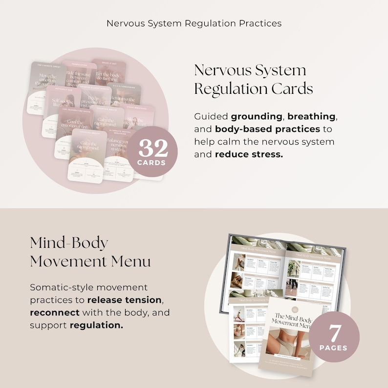 Women’s Stress & Nervous System Regulation Coaching Toolkit Canva ...