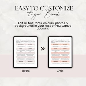 Menopause Journal & Workbook Template, Hormone Health Coaching Lead ...