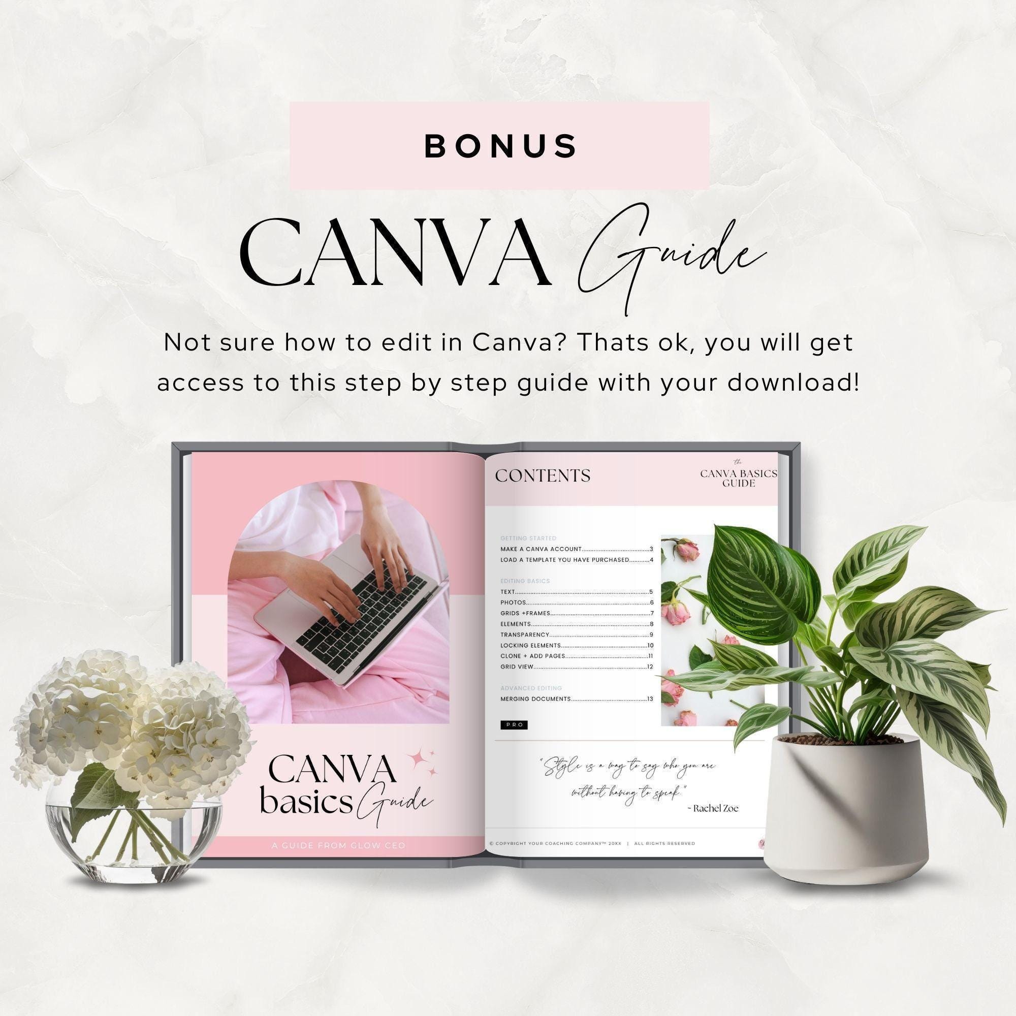 Done for You Coaching Worksheet Template, Life Coach Workbook, Client ...