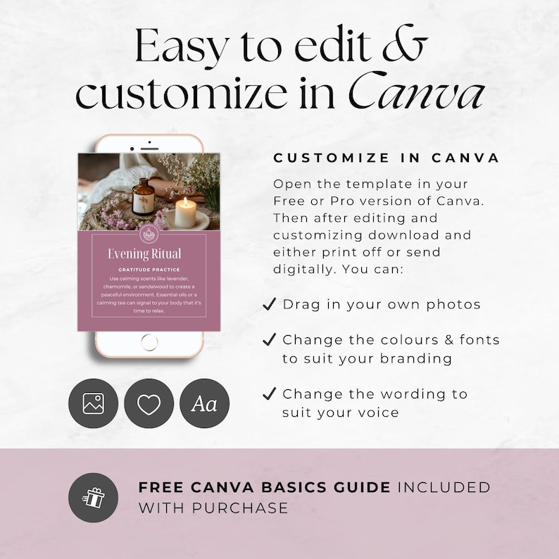 Holistic Health Instagram Bundle, Editable Posts Stories Reels Carousels Highlights Quotes, Holistic Coach Social Media, Wellness Branding image 8