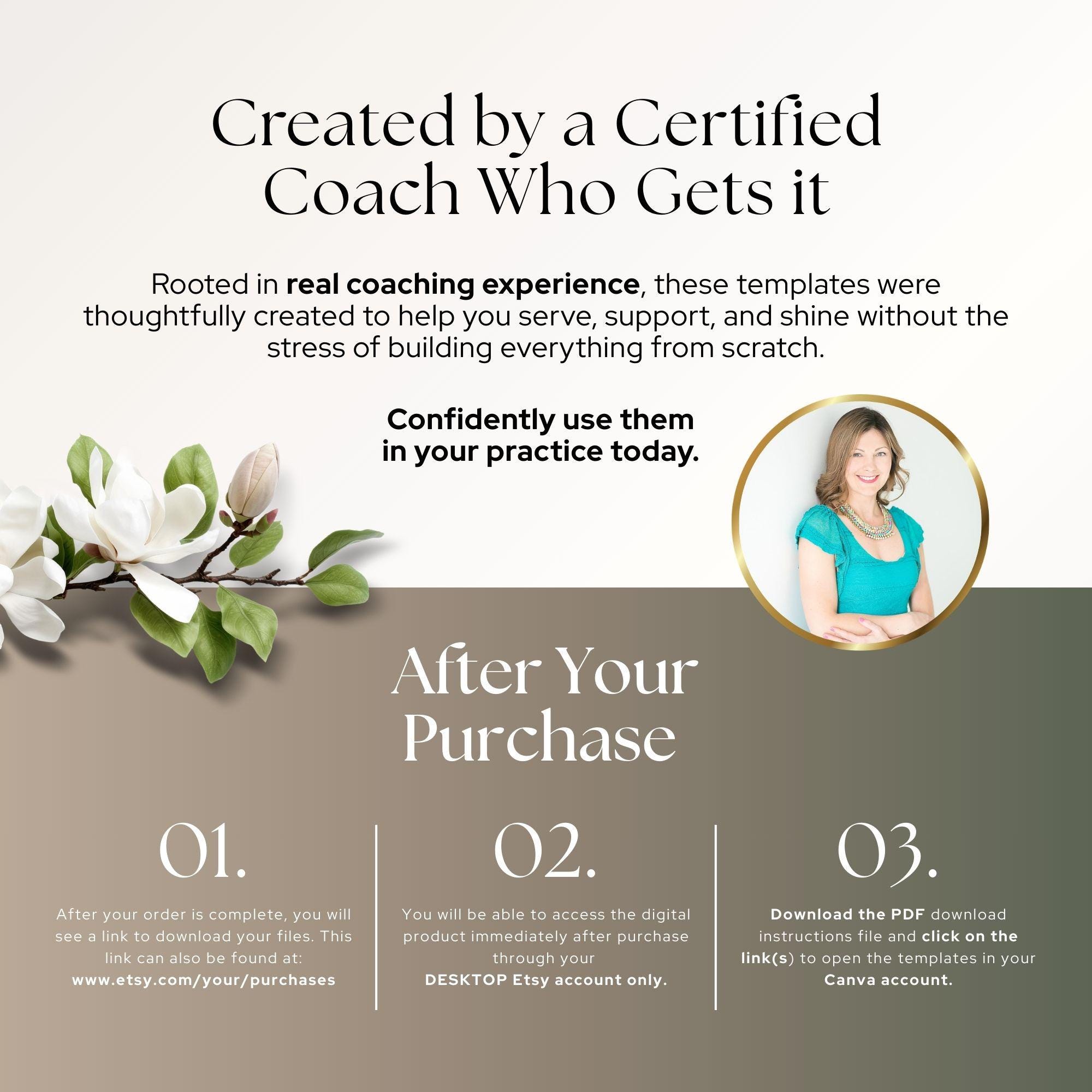Somatic Therapy Guide Editable Canva Template Holistic Coaching Trauma ...