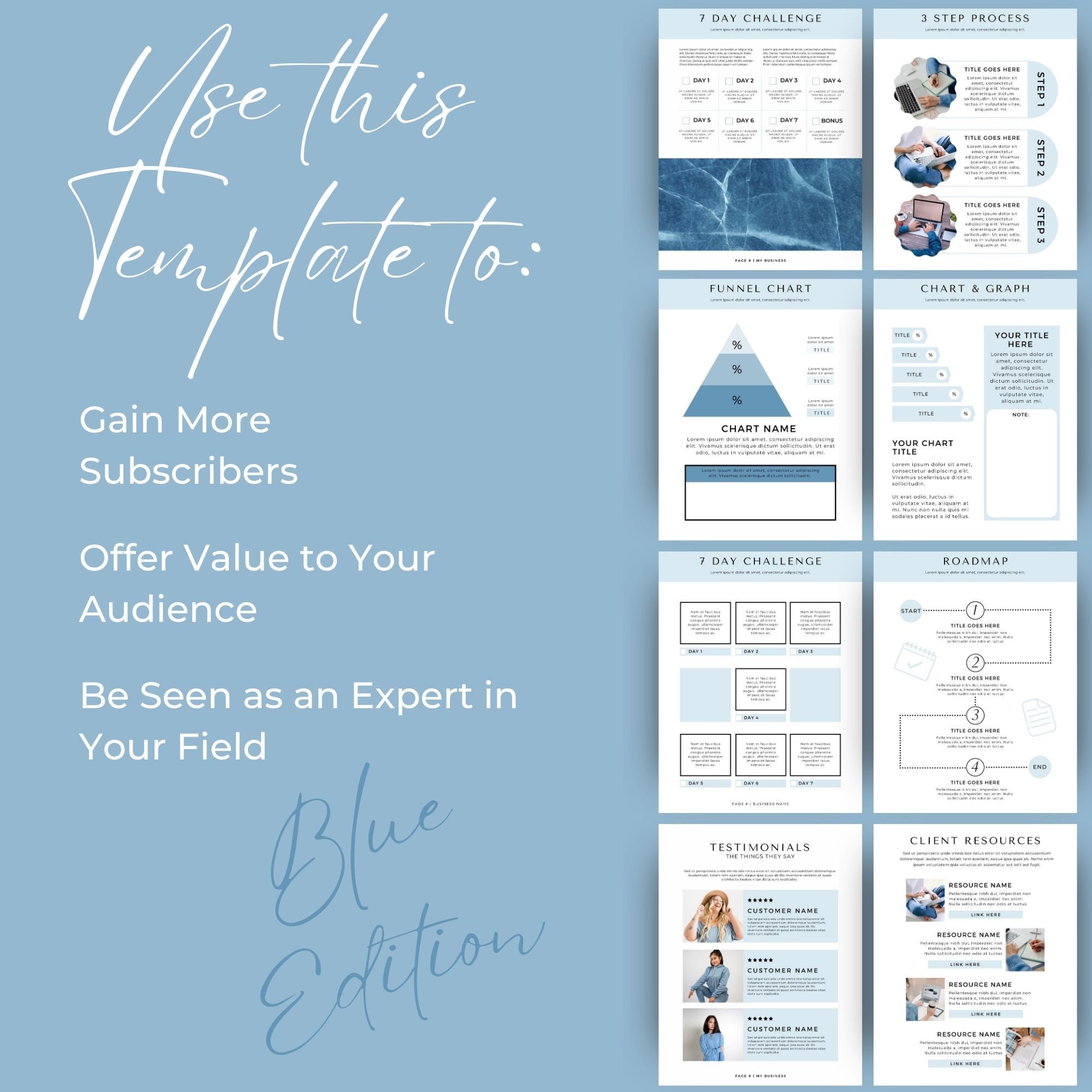 Lead Magnet Template Canva, Canva Templates Online Coach, Freebie ...