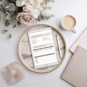 Hojas de trabajo sobre higiene del sueño para entrenadores / Plantilla editable de Canva / Cuaderno de trabajo para clientes y registro del sueño / Imán de clientes potenciales imagen 9