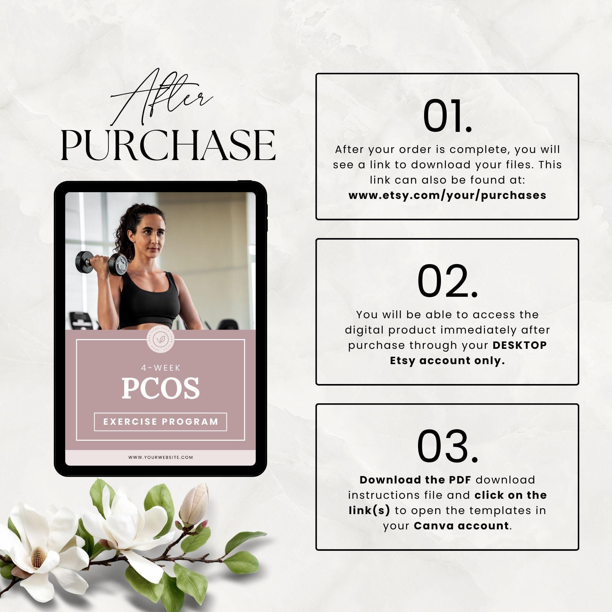 Pcos Exercise Plan.pdf PCOS Exercise Program, Hormone Balance Workout Plan, Women's Health ...