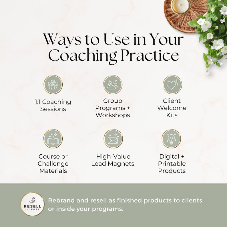 21 Day Holistic Wellness Reset Challenge Program for Coaches | Nutrition, Gut Health, Stress Support, Movement, Self-Care & Healthy Habits image 8