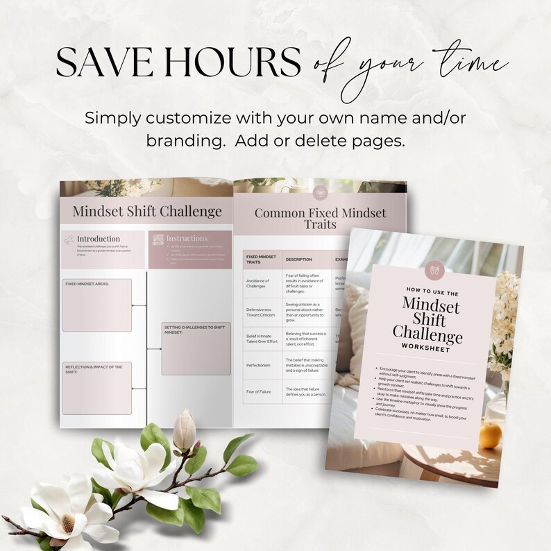 Done for You Coaching Worksheet Template, Life Coach Workbook, Client ...