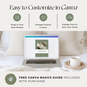 Kit de herramientas de libros electrónicos sobre salud y bienestar para Canva / Más de 250 plantillas editables de libros de trabajo, imanes de clientes potenciales y guías para entrenadores de bienestar imagen 10