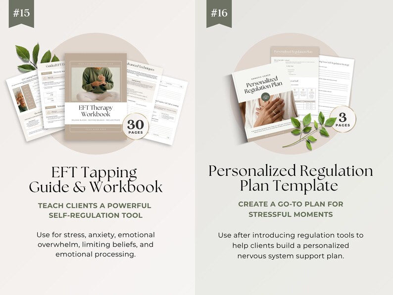 Somatic Coaching Toolkit Canva Template | Nervous System Regulation ...