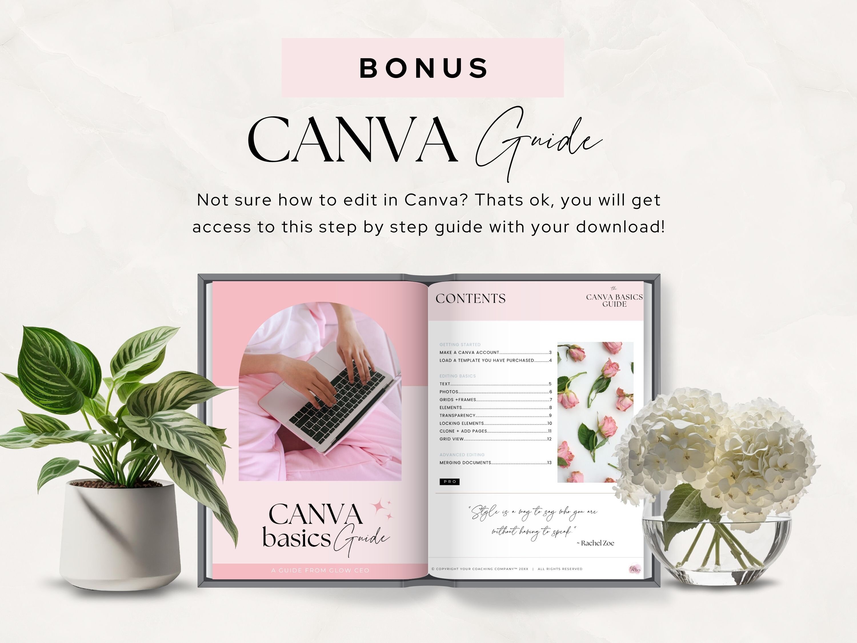 Brand Board Templates, Business Branding, DIY Logo Design, Mood Board