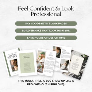 Kit de herramientas de libros electrónicos sobre salud y bienestar para Canva / Más de 250 plantillas editables de libros de trabajo, imanes de clientes potenciales y guías para entrenadores de bienestar imagen 8