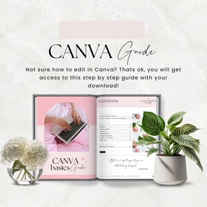 Manuale olistico per il benessere di coach e professionisti, fogli di lavoro precompilati per le sessioni con i clienti, agenda o lead magnet in formato PDF, modello Canva immagine 8