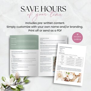 Managing Lactose Intolerance Guide Canva Template | Editable Health Coach Resource | Nutritionist Lead Magnet | Client Wellness Workbook image 5