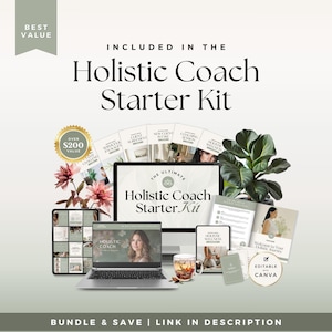 Holistic Wellness Instagram Bundle, Editable Posts Stories Reels Carousels Highlights Quotes, Holistic Coach Instagram Template, Health Reel image 10
