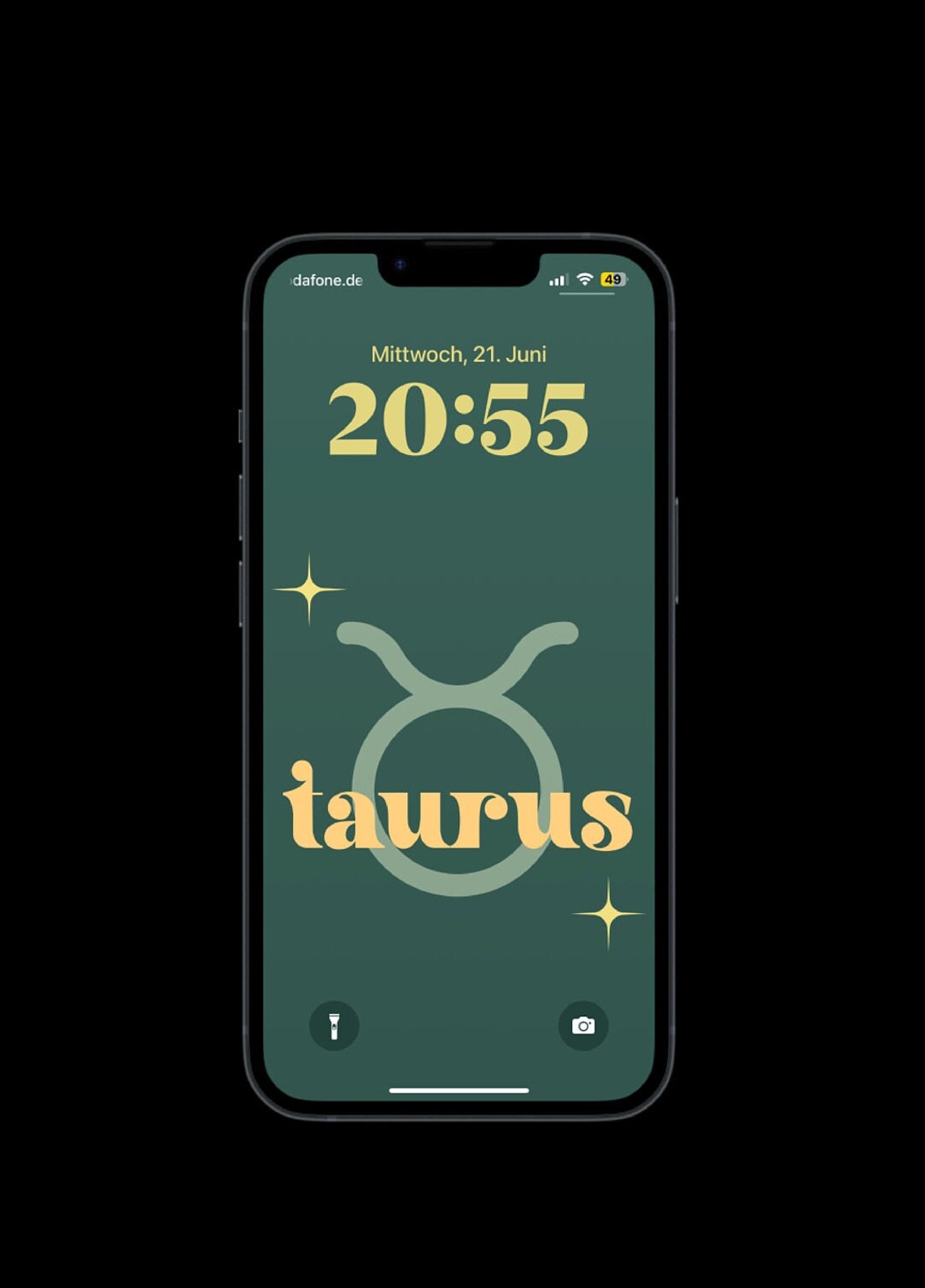 Taurus Phone Wallpapers Zodiac Signs Phone Background Astrology Symbols ...