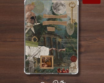 Greek Mythology Kindle Insert | Classical Art E-Reader Printable Bookish Art | Vintage Collage Decor | Paperwhite & Basic