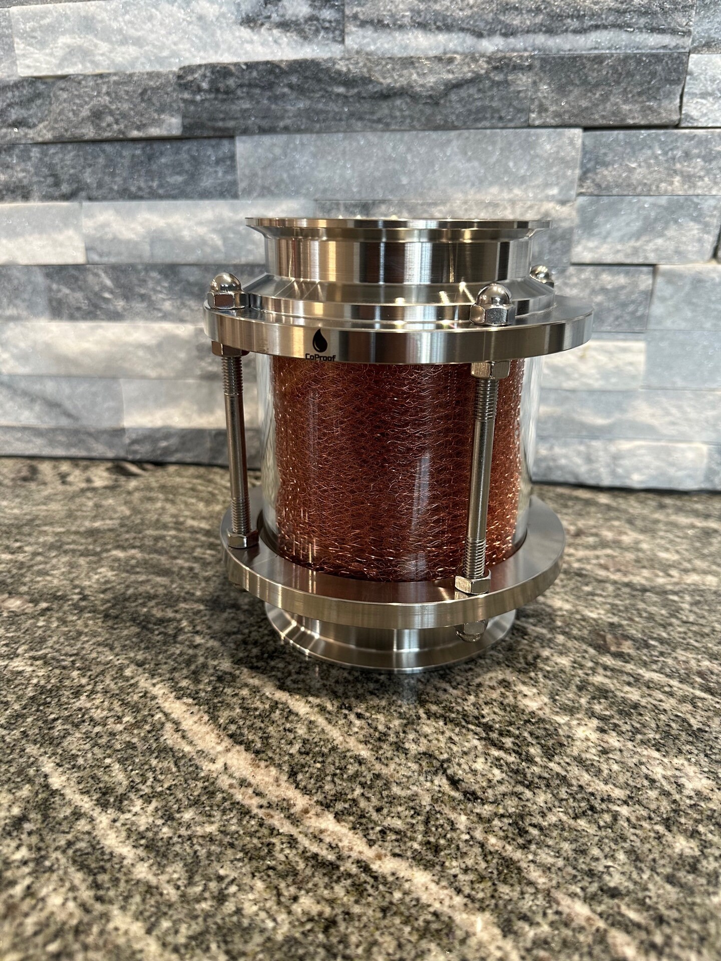 3triclamp Packed Moonshine Beer Keg Pot Still Sight Glass Copper Packing Etsy