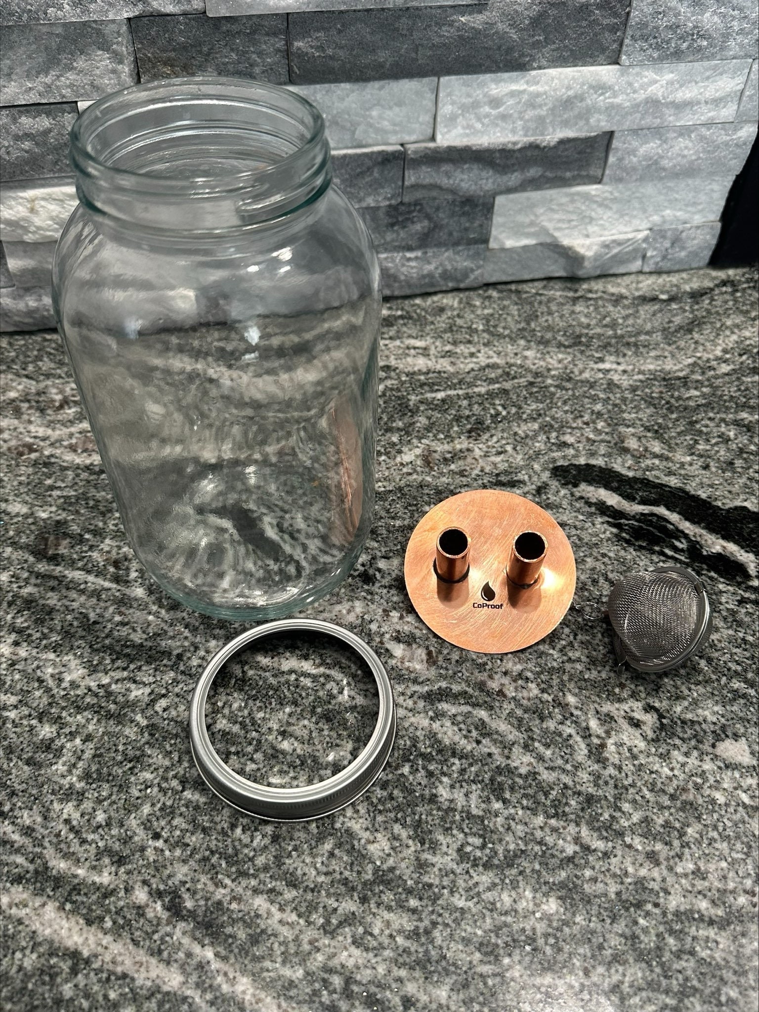 Coproof Mason Jar Thumper Alcohol Distill Moonshine Thump Keg Etsy