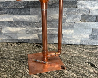 Handcrafted Copper Proofing Parrot Heads for Air Still With Hydrometer