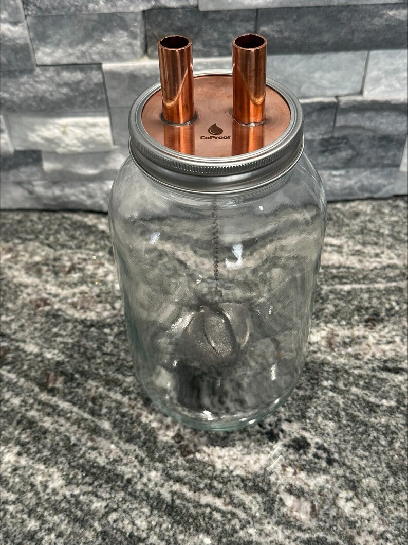 Coproof Mason Jar Thumper Alcohol Distill Moonshine Thump Keg Etsy