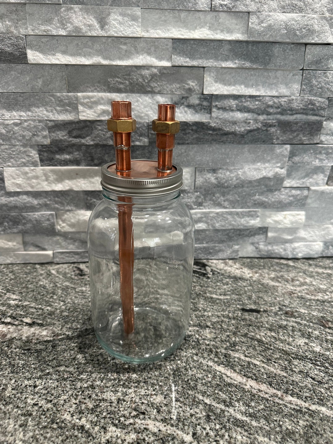 Coproof Mason Jar Thumper Alcohol Distill Moonshine Thump Keg 1/2