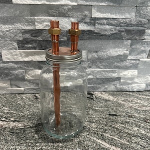 CoProof Mason Jar Thumper Alcohol Distill Moonshine Thump Keg 1/2 Gallon A12
