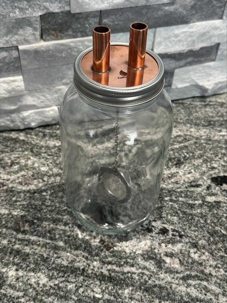 Coproof Mason Jar Thumper Alcohol Distill Moonshine Thump Keg Etsy