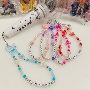 Costumized KPOP Lightstick/Phone Charm