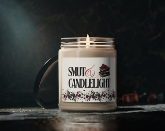 Vela de soja perfumada Smut and Candlelight, 9 oz